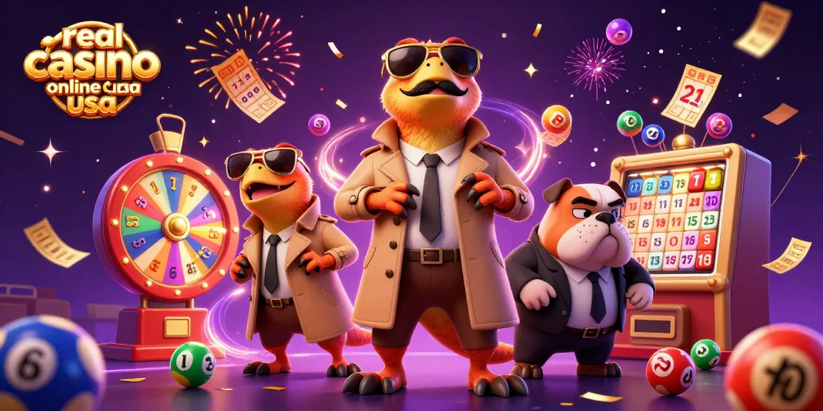 Experience excitement at a real money casino online usa with vibrant scenes and dynamic gaming elements.